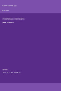 Image of PENGEMBANGAN KREATIVITAS ANAK BERBAKAT