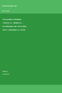 Image of Perjalanan Perbankan Syariah di Indonesia : Kelembagaan dan Kebijakan, Serta Tantangan ke Depan