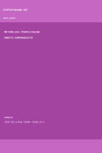 Image of METODELOGI PENYELESAIAN HADITS KONTRADIKTIF