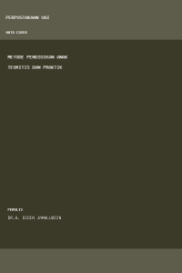 Image of Metode Pendidikan Anak Teoritis dan Praktik