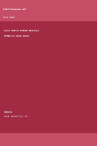 Image of Peta Harta Karun Menjadi Penulis Kaya Raya