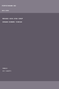 Image of Menjadi Kaya Atau Cukup Dengan Ekonomi Syariah