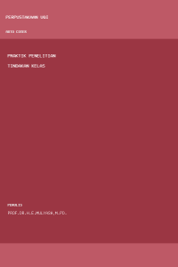 Image of Praktik Penelitian Tindakan Kelas