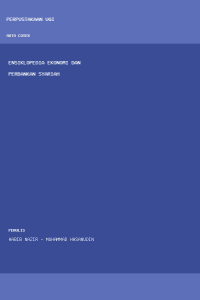 Image of Ensiklopedia Ekonomi dan Perbankan Syariah