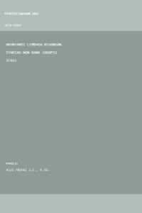 Image of Akuntansi Lembaga Keuangan Syariah Non Bank (Adopsi IFRS)