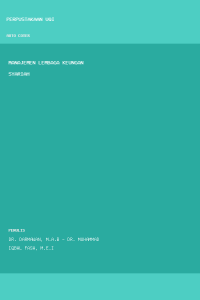 Image of Manajemen Lembaga Keungan Syariah