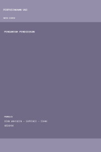 Image of Pengantar Pendidikan