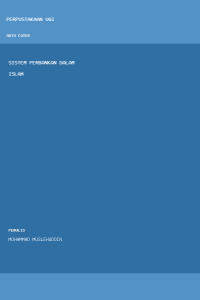 Image of Sistem Perbankan Dalam Islam