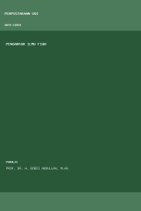 Image of PENGANTAR ILMU FIQH