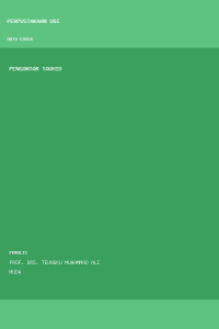 Image of PENGANTAR TAUHID