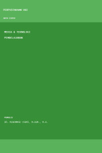 Image of MEDIA & TEKNOLOGI PEMBELAJARAN