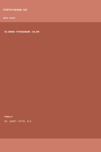 Image of SEJARAH PERADABAN ISLAM