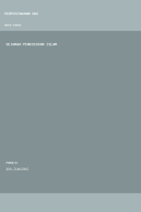 Image of SEJARAH PENDIDIKAN ISLAM