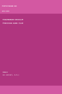 Image of PENGEMBANGAN KURIKULUM PENDIDIKAN AGAMA ISLAM