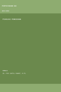 Image of PSIKOLOGI PENDIDIKAN