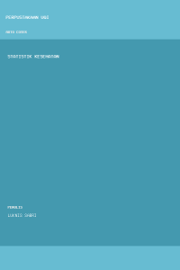 Image of STATISTIK KESEHATAN