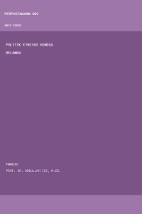 Image of POLITIK ETNITAS HINDIA BELANDA