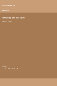 Image of Kompetensi Guru Pendidikan Agama Islam