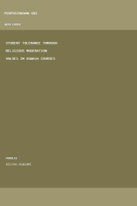 Image of Student Tolerance through Religious Moderation Values in Aswaja Courses