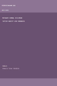 Image of Mutawir-Jurnal Keilmuan Tafsir Hadist UIN Surabaya