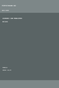 Image of Asuransi dan Manajemen Resiko