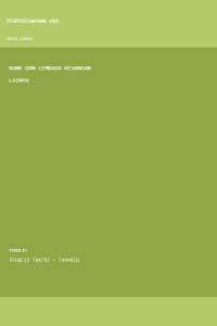 Image of Bank dan Lembaga Keuangan Lainya