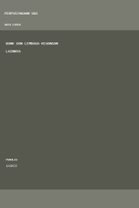 Image of Bank dan Lembaga Keuangan Lainnya