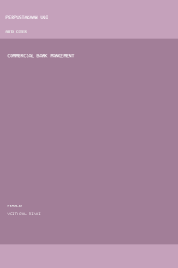 Image of Commercial Bank Mangement