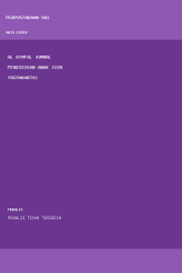 Image of Al Athfal Jurnal Pendidikan Anak (UIN Yogyakarta)