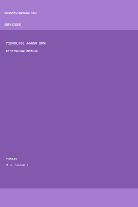 Image of Psikologi agama dan kesehatan mental