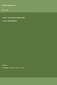 Image of Studi pemikiran pendidikan islam kontemporer
