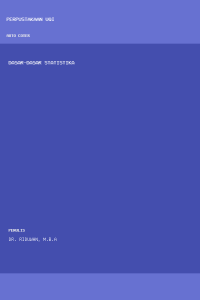 Image of Dasar-dasar statistika
