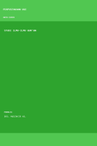 Image of Studi ilmu-ilmu qur'an