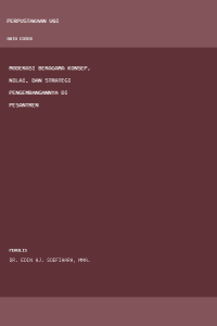 Image of Moderasi beragama konsep, nilai, dan strategi pengembangannya di pesantren