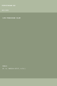 Image of Ilmu pendidikan islam