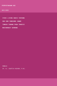 Image of Studi living hadis tentang hak dan tanggung jawab tunggu tubang pada tradisi masyarakat semende