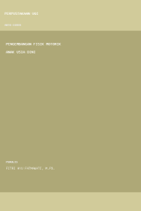 Image of Pengembangan Fisik Motorik Anak Usia dini