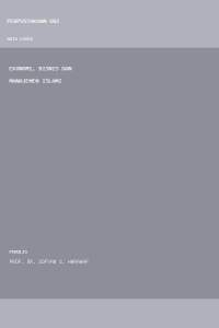 Image of Ekonomi, Bisnis dan Manajemen Islami