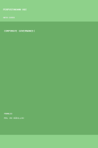 Image of Corporate Governance(