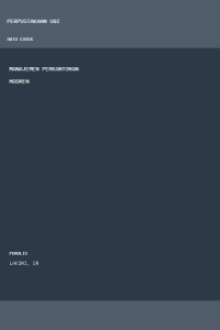 Image of Manajemen Perkantoran Modren