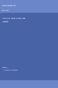 Image of Statistik untuk Bisnis dan Ekonomi