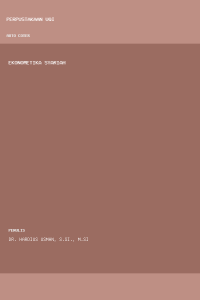 Image of Ekonometika Syariah