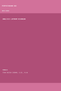 Image of Analisis Laporam Keuangan