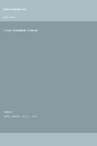 Image of Etika Perbankan Syariah