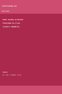 Image of Mimpi negara sejahtera pemikiran political islamits indonesia