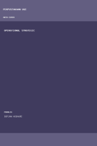 Image of Operational Strategic
