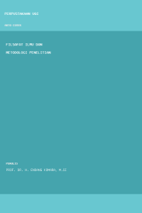 Image of Filsafat ilmu dan metodologi penelitian