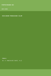 Image of Kebijakan pendidikan islam