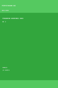 Image of Pengantar Akuntansi Buku ke 2