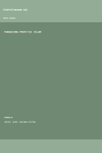 Image of Paradigma profetik islam